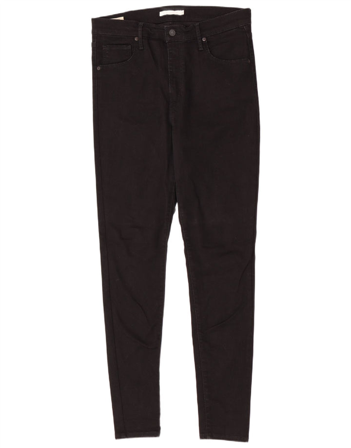 Damskie jeansy Jegging Levi's W32 L32 Czarna bawełna