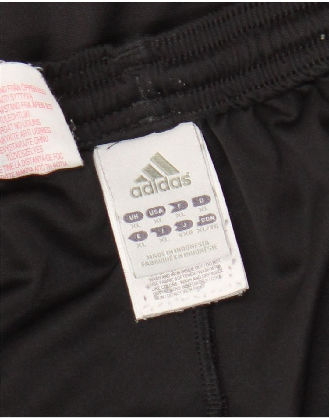 Męskie spodenki sportowe Adidas XL, czarne, poliestrowe