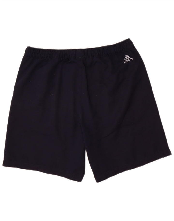 Męskie spodenki sportowe Adidas Graphic, duże, granatowe, z poliestru