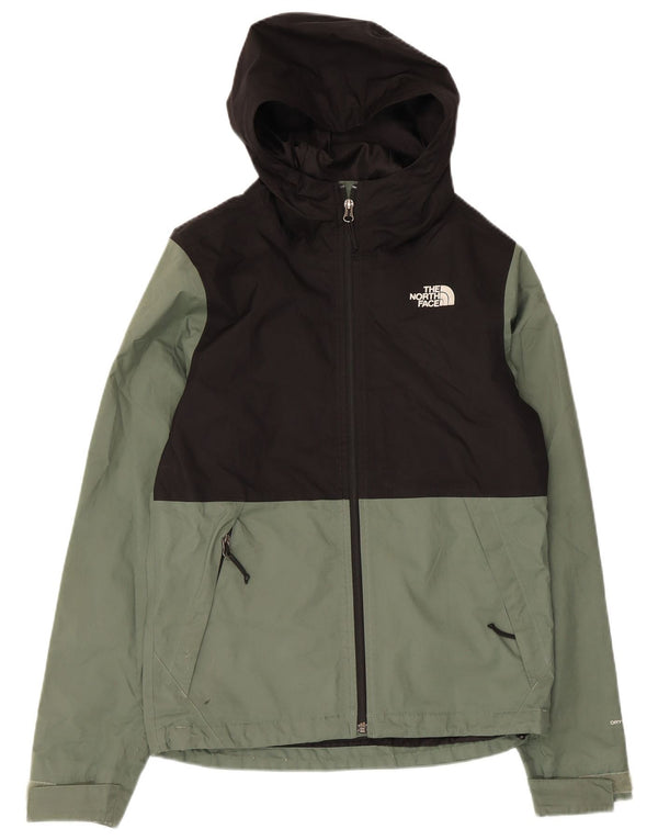 Męska kurtka przeciwdeszczowa z kapturem The North Face Dryvent UK 34 XS w kolorze zielonym
