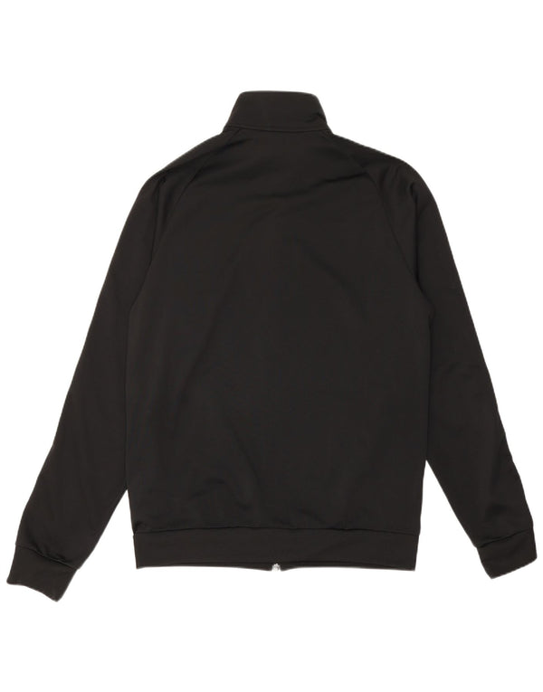 Męska kurtka dresowa ADIDAS, średni czarny poliester