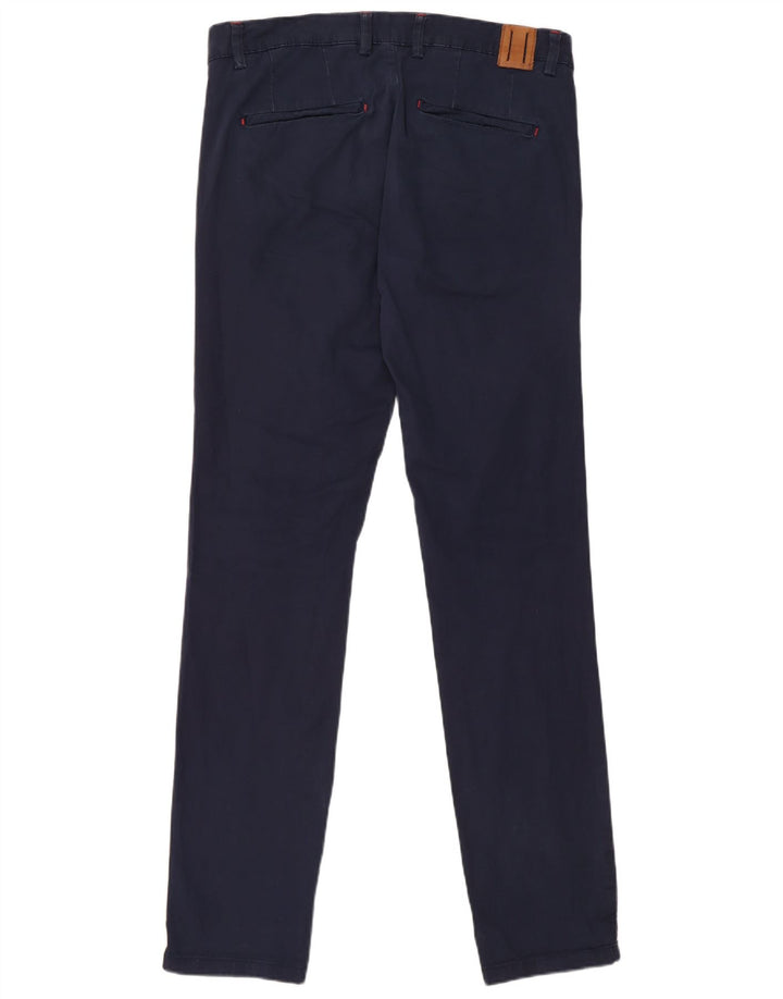 Spodnie męskie Zara Slim Chino EU 40 Medium W31 L34 Granatowe