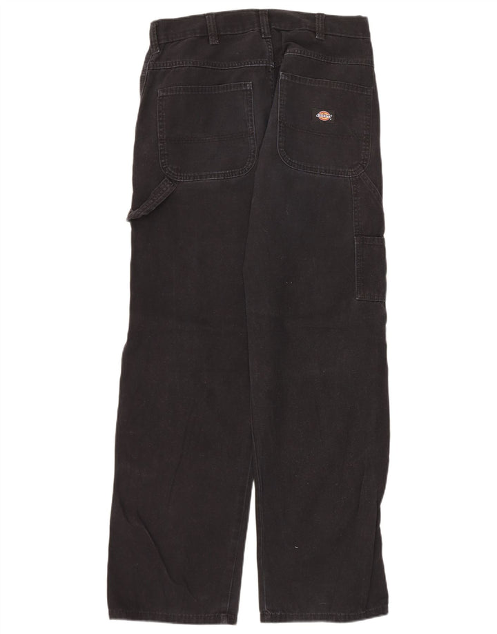 Męskie spodnie cargo Dickies W30 L32, czarne, bawełniane