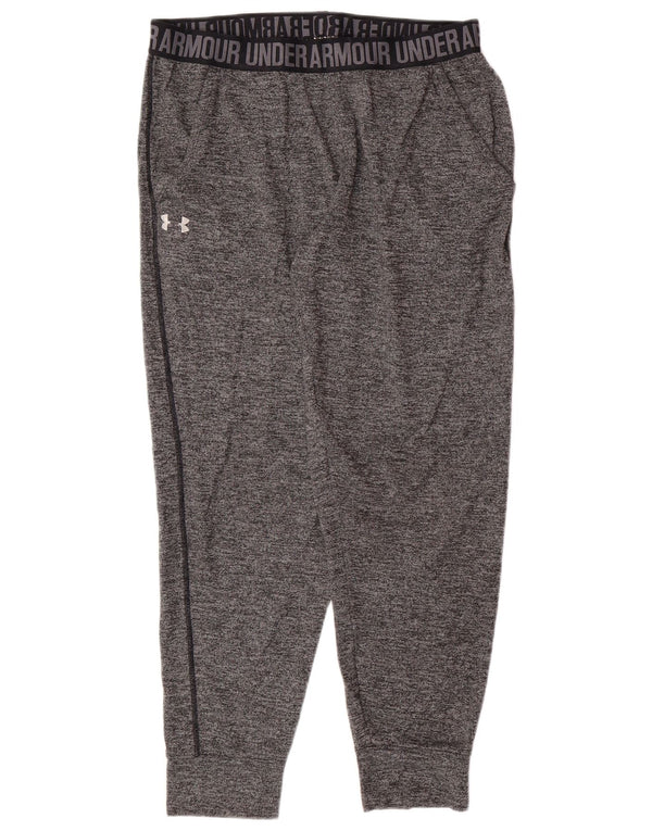 Damskie spodnie dresowe UNDER ARMOUR Joggers UK 14 Średnioszare nakrapiane