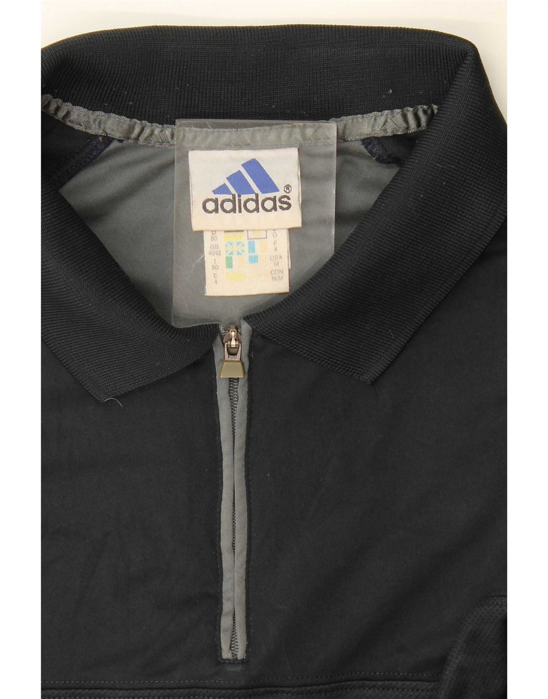 Męska koszulka polo Adidas Climalite UK 40/42 Średni granatowy poliester