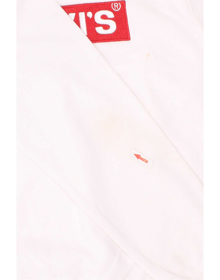 Bluza chłopięca Levi's z grafiką, 11-12 lat, biała