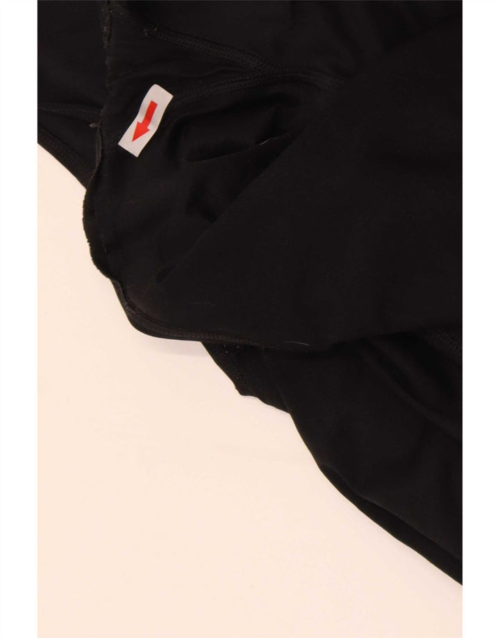 Damskie legginsy Nike Dri Fit Graphic UK 14, średni czarny poliester