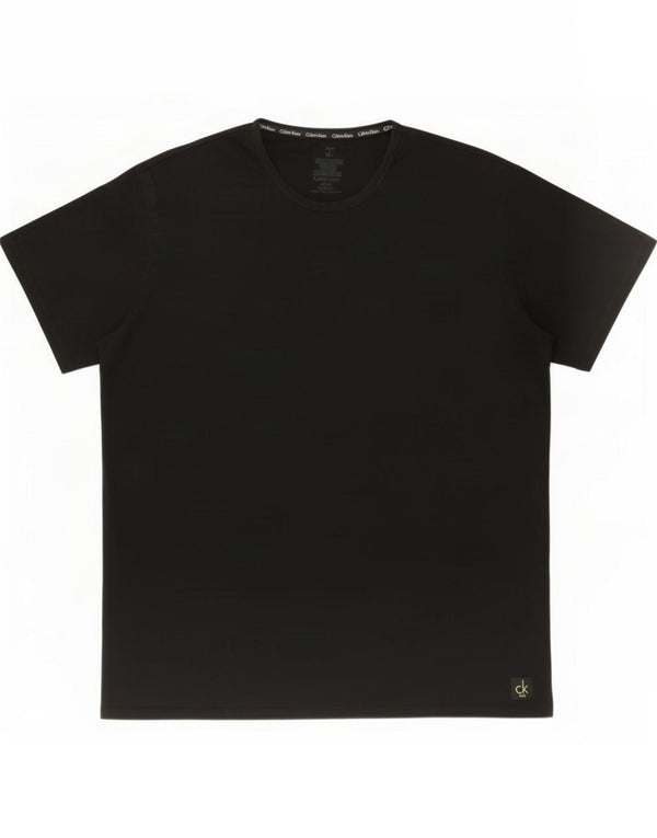 T-shirt męski Calvin Klein Top XL, czarny, bawełniany