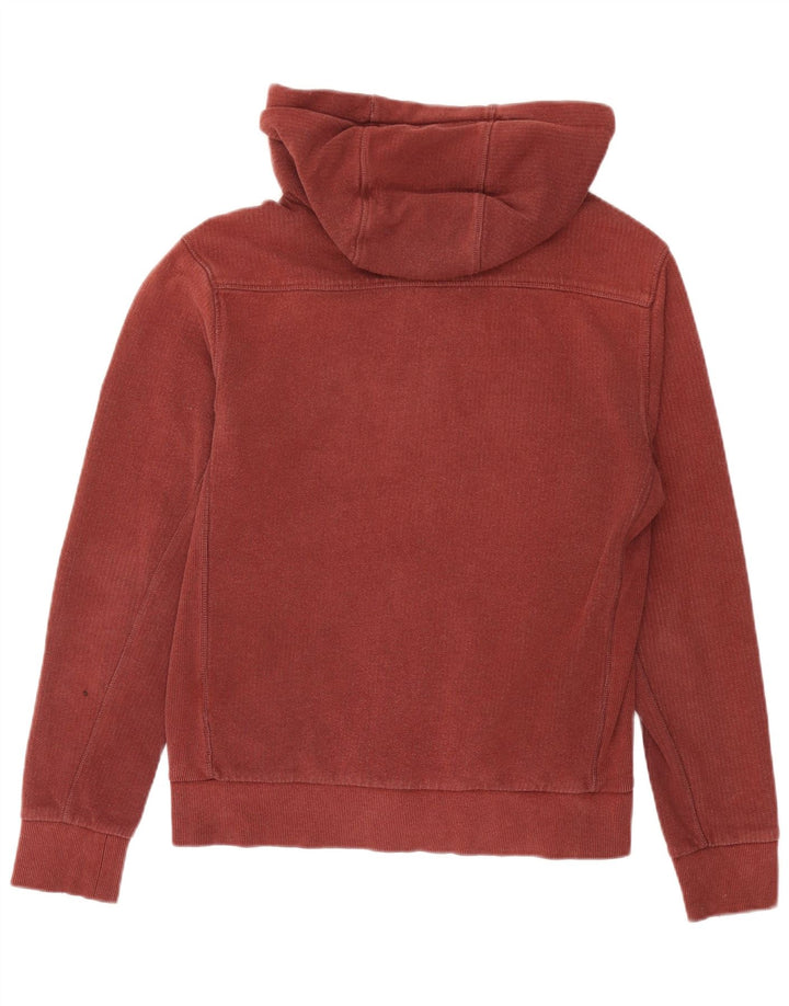 Męski sweter z kapturem i zamkiem błyskawicznym Timberland, średni burgund