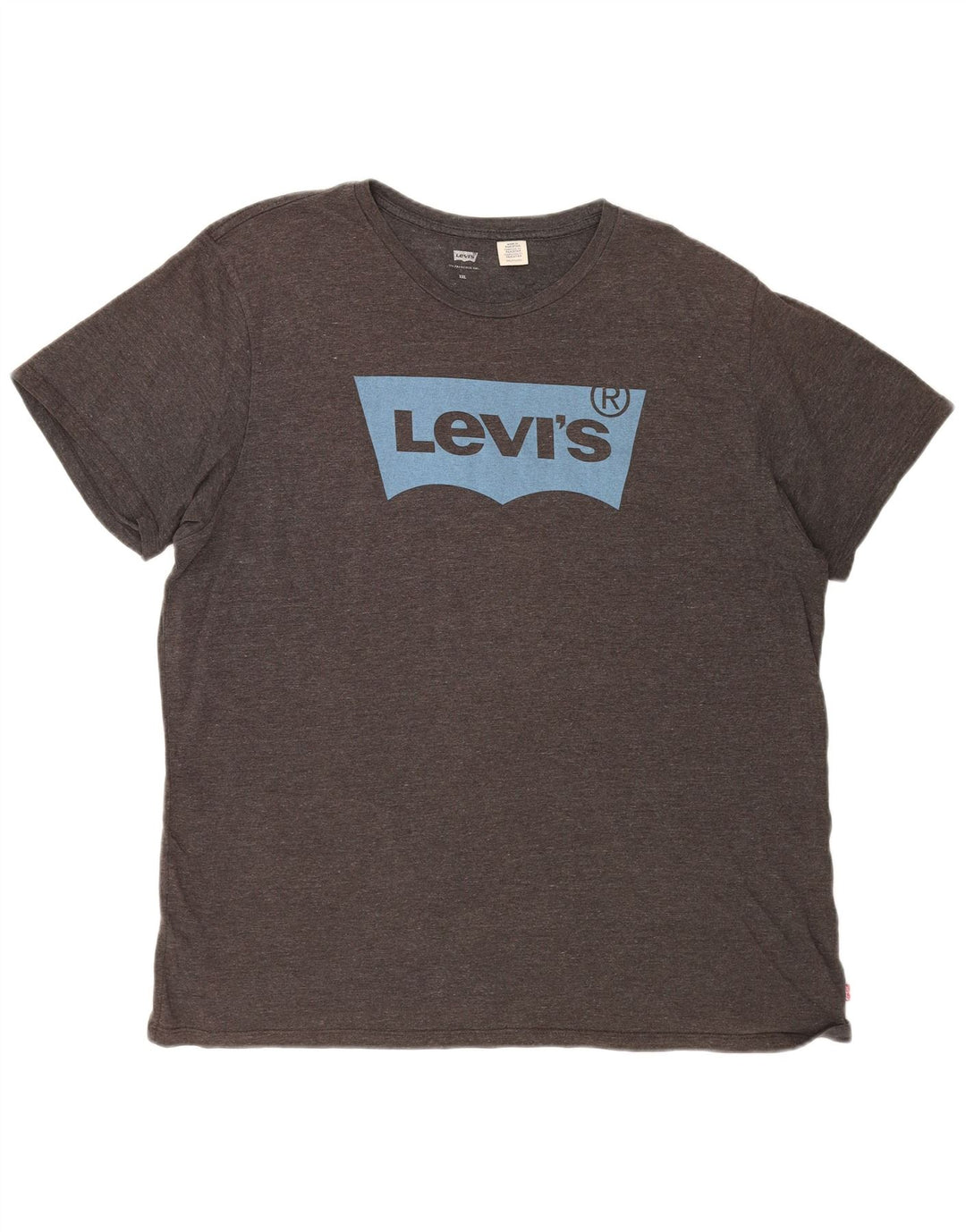 Męski T-shirt z grafiką LEVI'S Top 2XL Szary