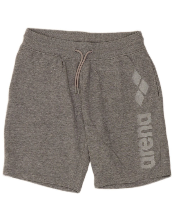 Damskie spodenki sportowe Arena Graphic UK 10 Small, szare, bawełniane