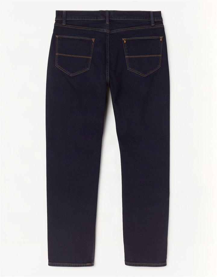 Marks & Spencer Męskie jeansy slim W36 L31 Granatowe, bawełniane