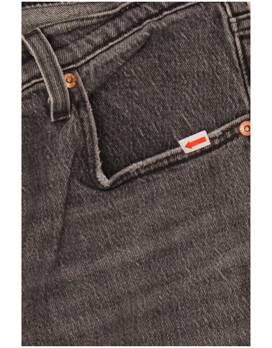 Męskie jeansy Levi's Ribcage Straight W31 L29 Szara bawełna