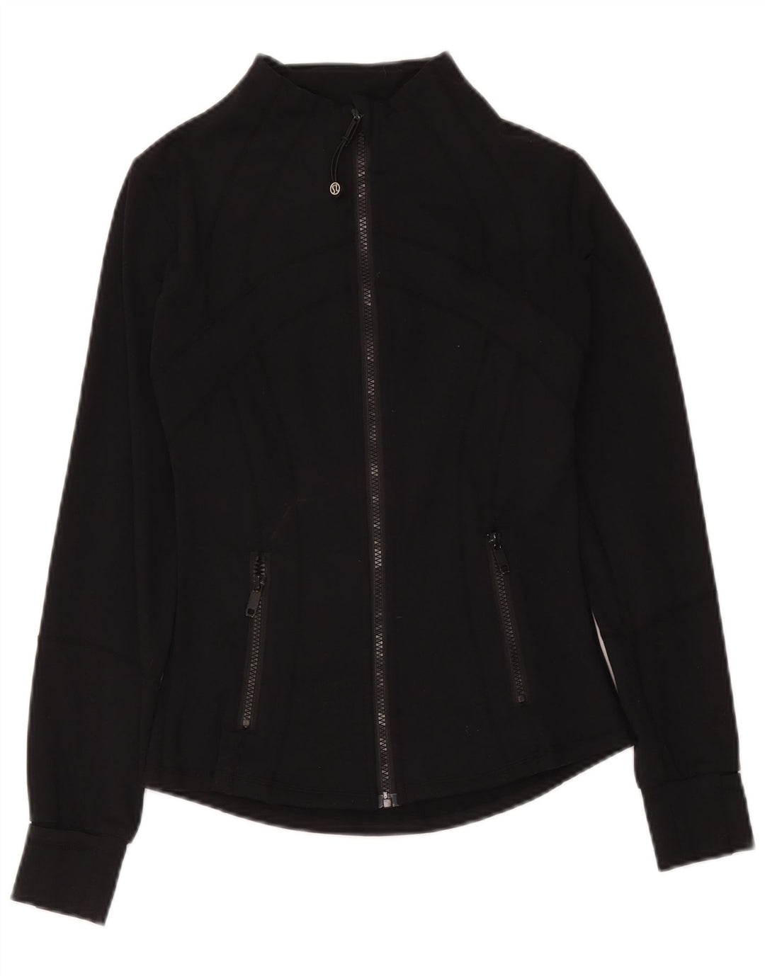 Damska bluza dresowa Lululemon US 4, mała, czarna nylonowa