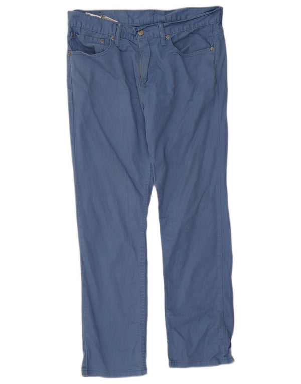 Męskie jeansy Levi's 511 Slim W34 L30 Niebieska bawełna