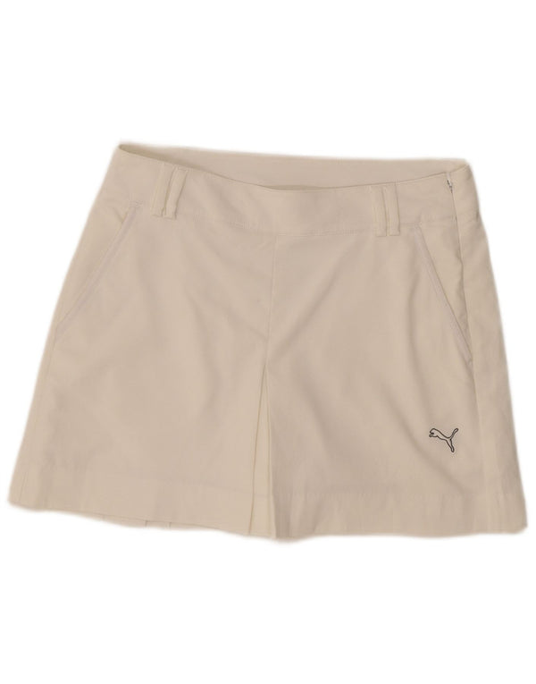 Skort damski Puma UK 10, mały, złamany biały poliester