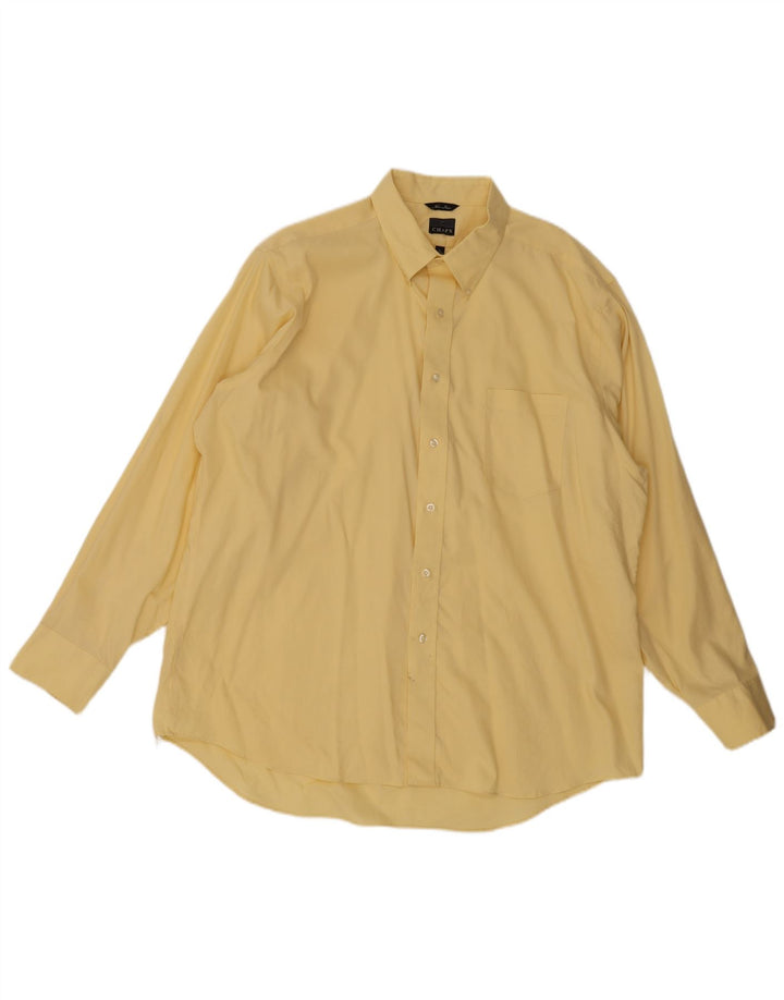 Koszula męska Chaps Ralph Lauren XL, żółta, bawełniana