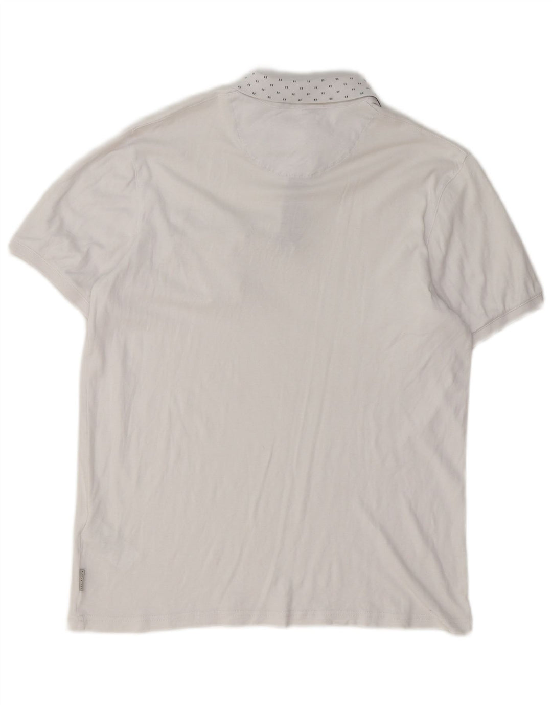 Męska koszulka polo Ted Baker, rozmiar 2, mała, biała, bawełniana