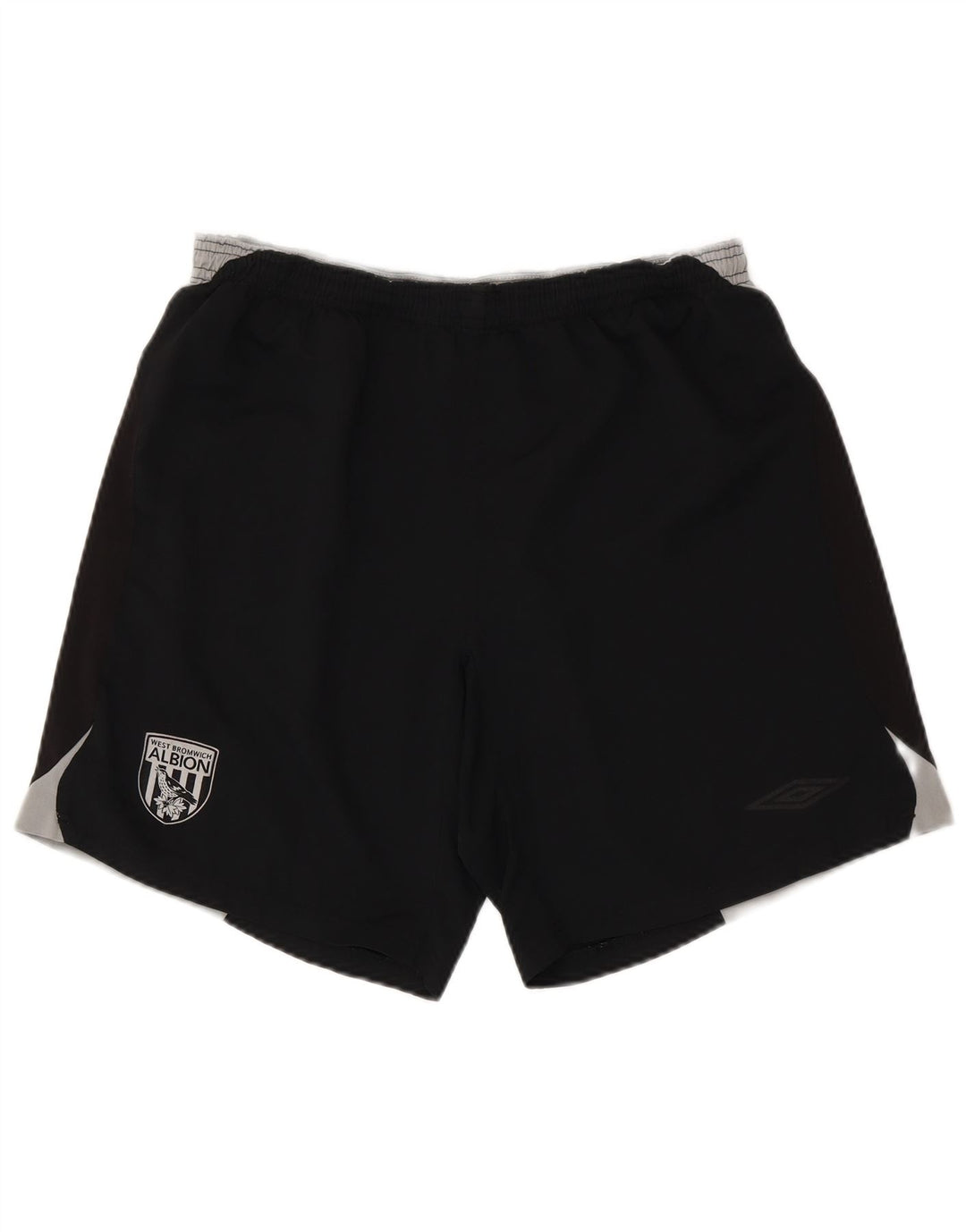 Męskie spodenki sportowe Umbro Graphic XL, czarny, poliester z blokami kolorów