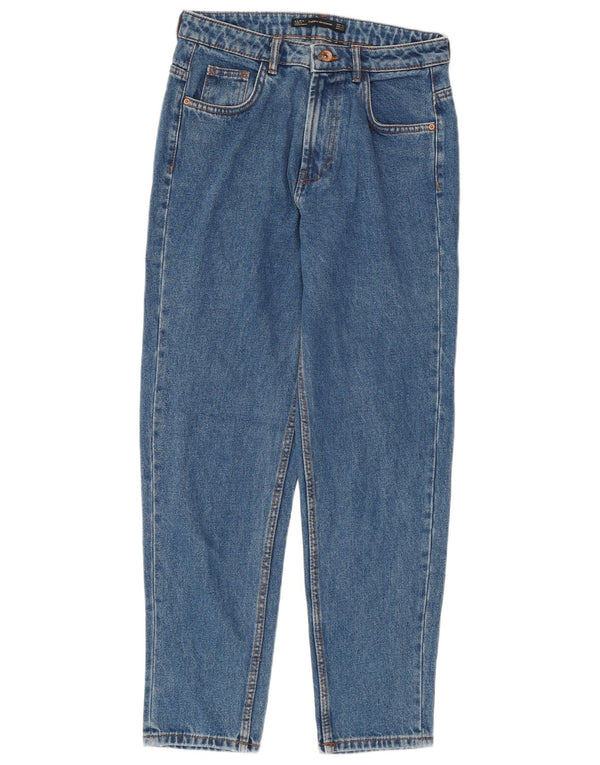 Damskie jeansy Zara Trafaluc Tapered EU 36 XS W26 L27 Niebieskie