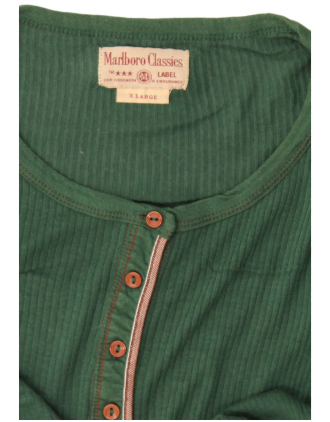 Marlboro Classics Damski top z długim rękawem UK 18 XL Zielony