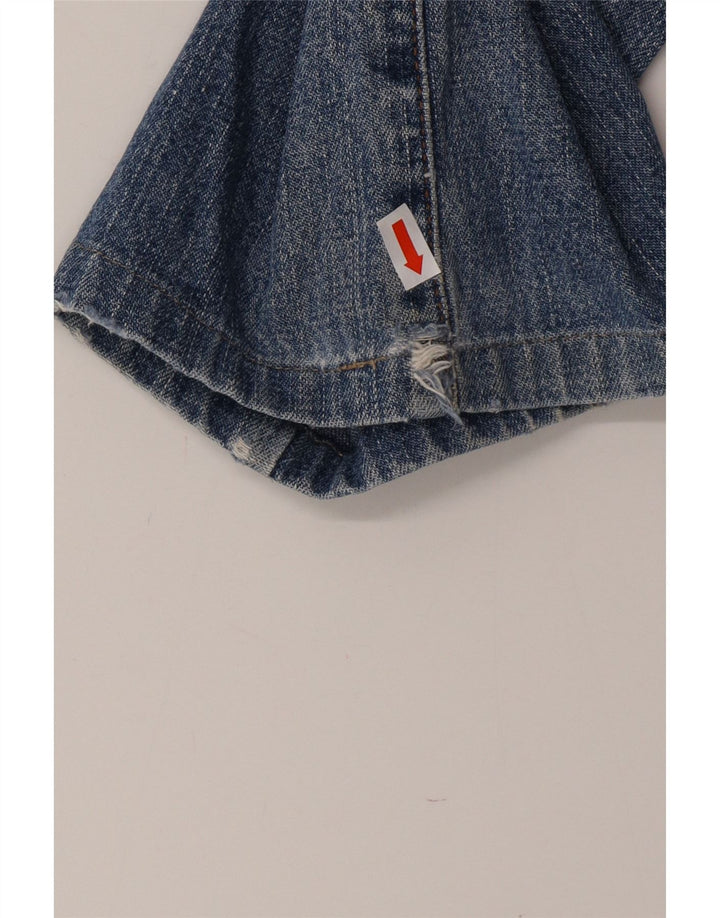 CALVIN KLEIN Damskie proste dżinsy US 7 Medium W30 L28 Niebieskie bawełniane
