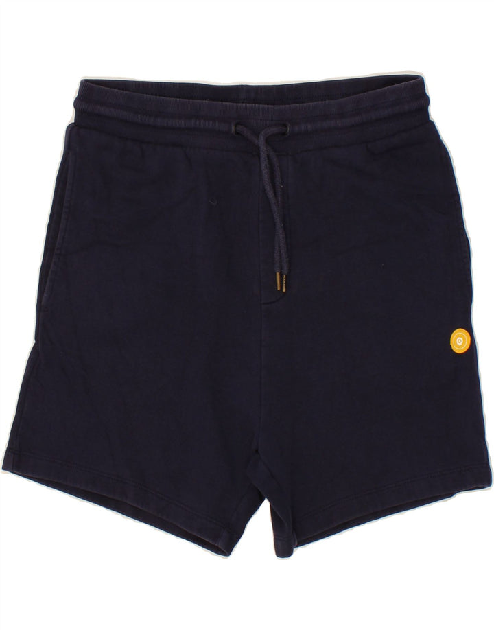 JACK & JONES Mens Sport Shorts Large Navy Blue Vintage Jack & Jones and Second-Hand Jack & Jones from Messina Hembry 