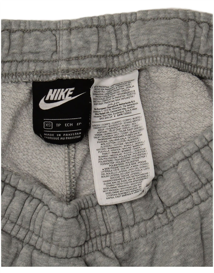 Męskie spodenki sportowe Nike Graphic XS, szare, bawełniane