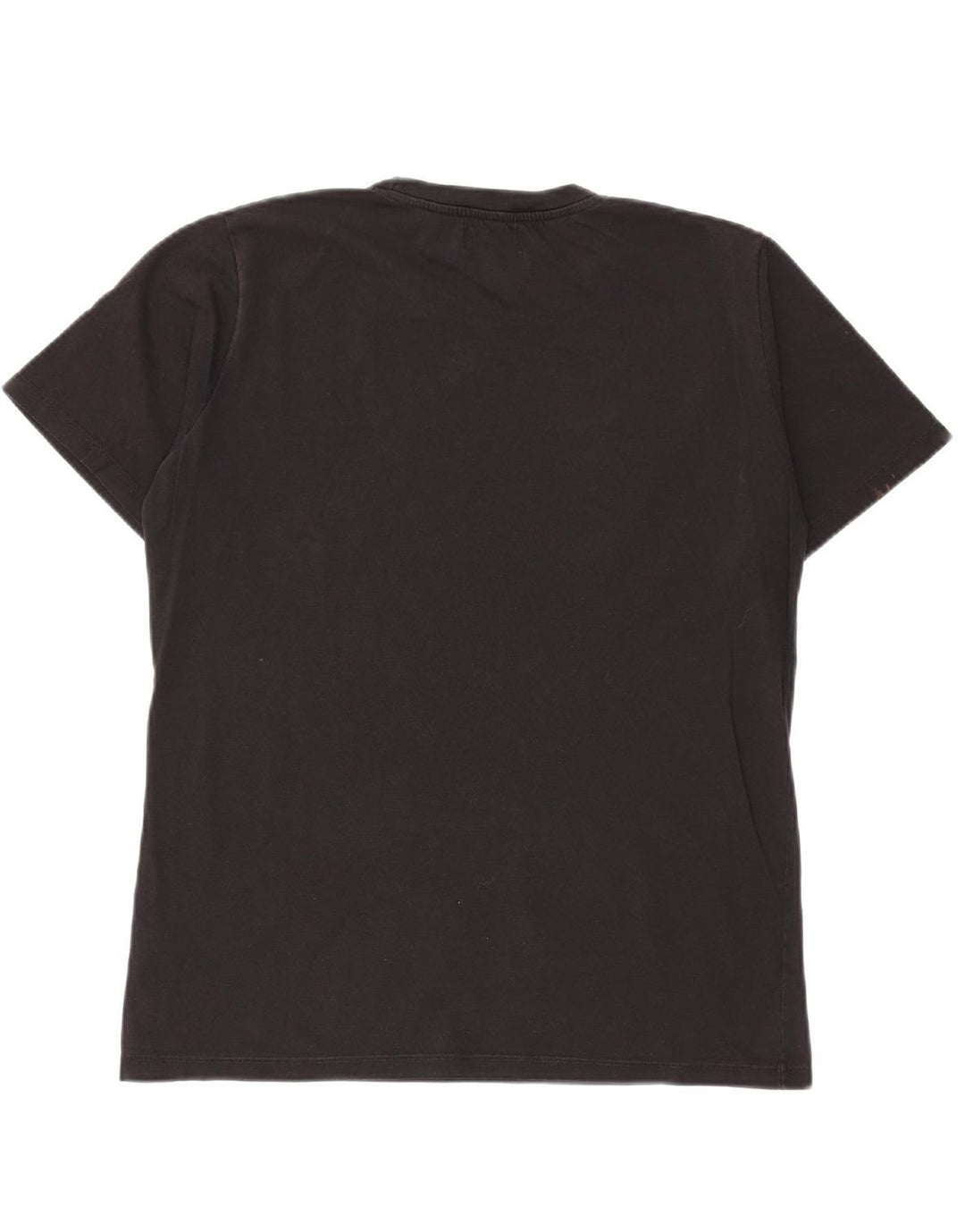 CONVERSE Mens Graphic T-Shirt Top Medium Black Cotton