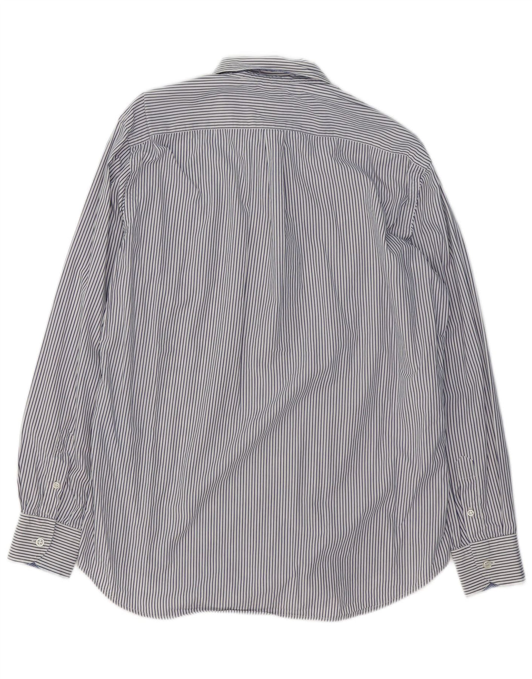 HARMONT & BLAINE Męska koszula o regularnym kroju XL, niebieska, bawełniana w prążki