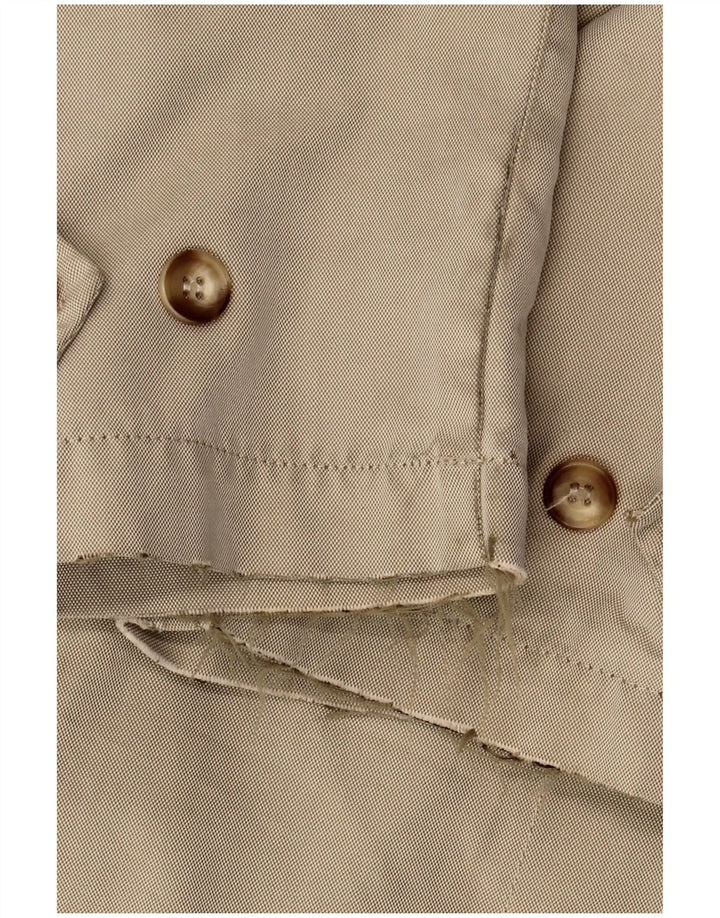 Płaszcz męski Massimo Dutti EU 40, duży, bawełniany khaki