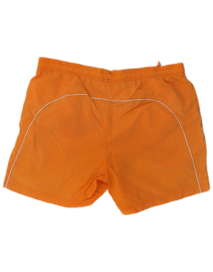 Męskie spodenki kąpielowe Adidas, duże, pomarańczowe, nylonowe