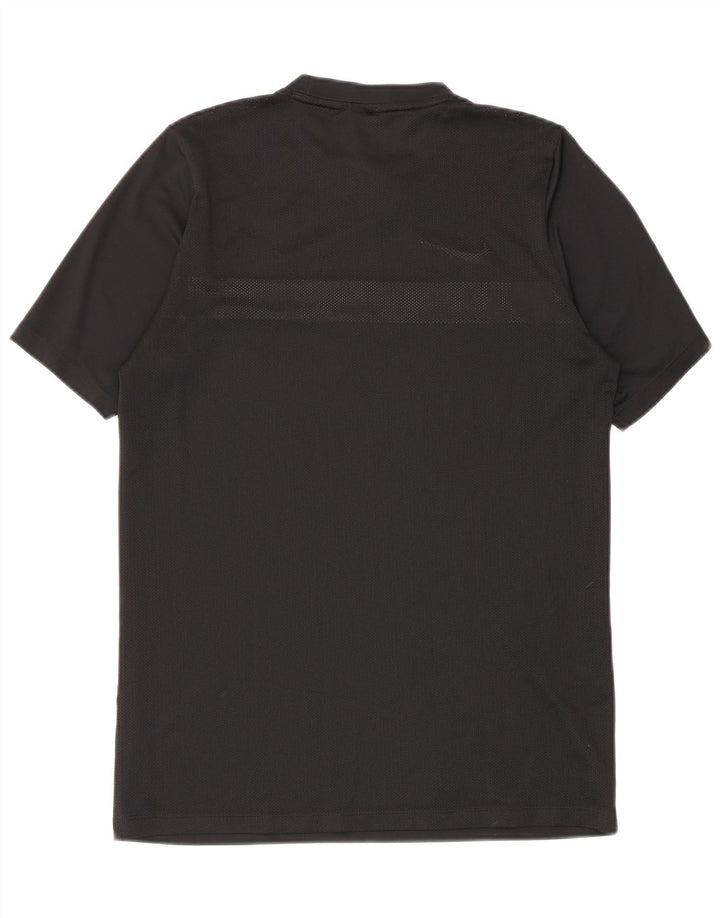 Męski T-shirt Nike Dri Fit Top, średni czarny, blok kolorów