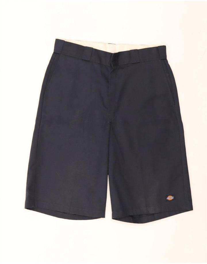 Męskie spodenki Chino Dickies W34, duże, granatowe, poliestrowe