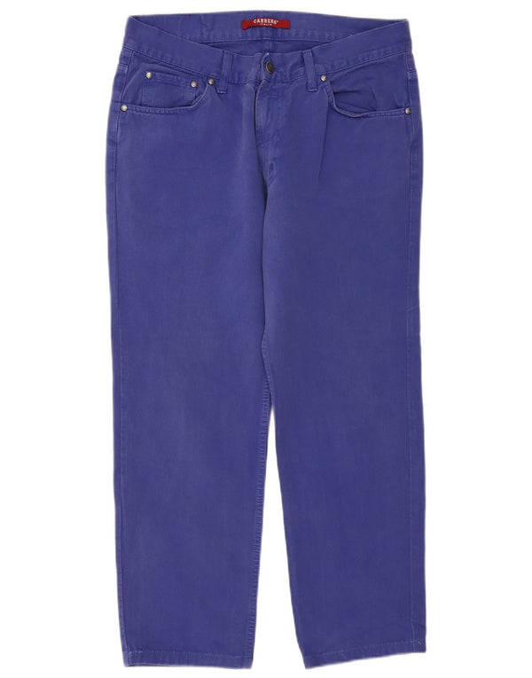 Damskie spodnie Carrera 700 Straight IT 50 XL W34 L26 Niebieska bawełna