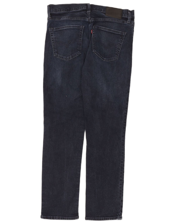 Męskie proste dżinsy Levi's W33 L30 Granatowa bawełna
