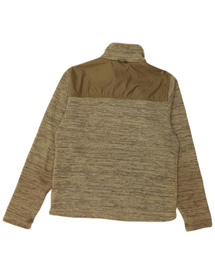 Męska kurtka dresowa JACK WOLFSKIN, mała, poliestrowa w kolorze khaki