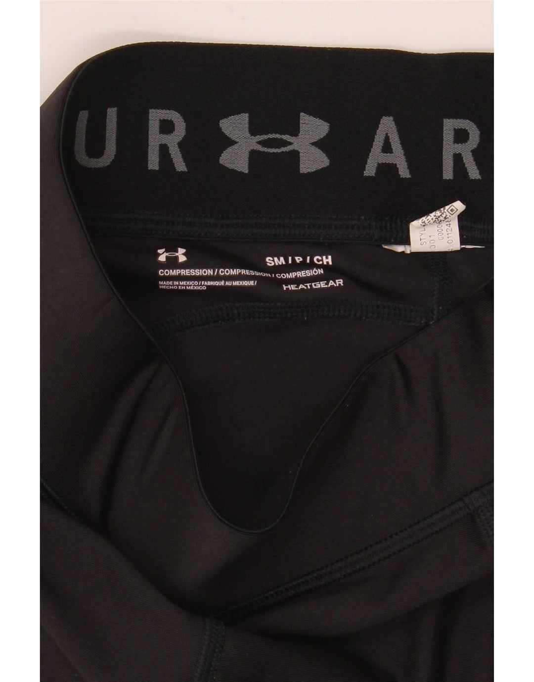 Damskie legginsy Capri Under Armour UK 10, małe, czarne