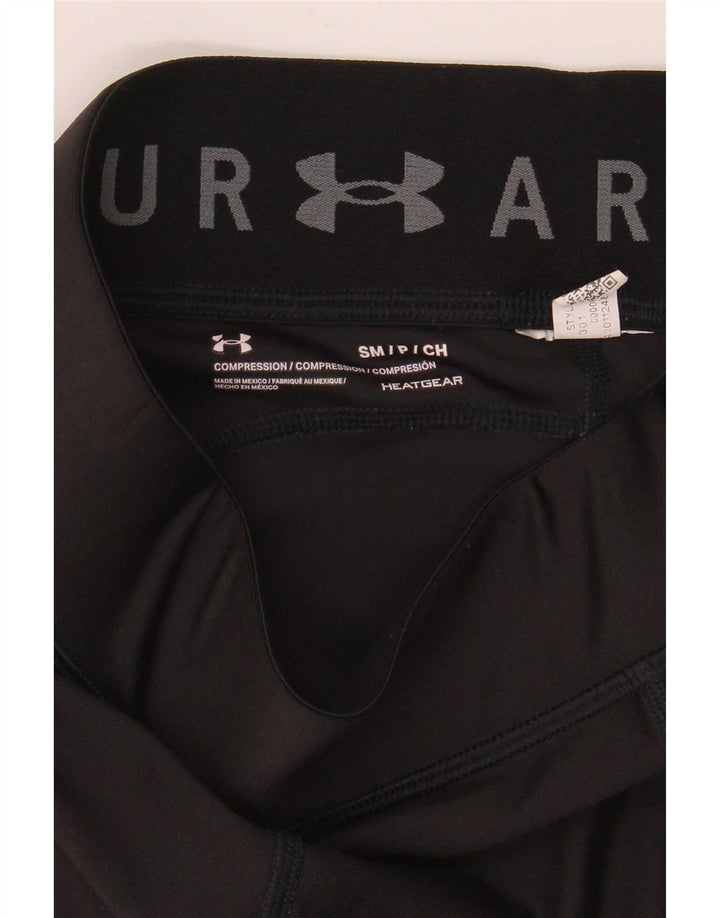 Damskie legginsy Capri Under Armour UK 10, małe, czarne