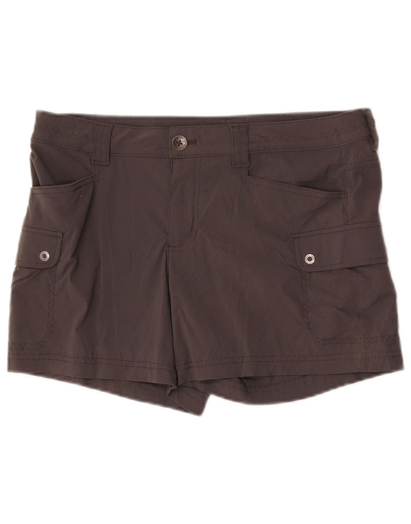 Damskie spodenki cargo Eddie Bauer US 8 Medium W32 Szary nylon