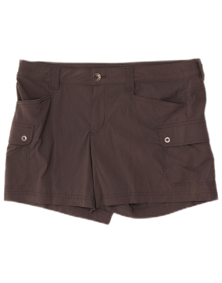 Damskie spodenki cargo Eddie Bauer US 8 Medium W32 Szary nylon