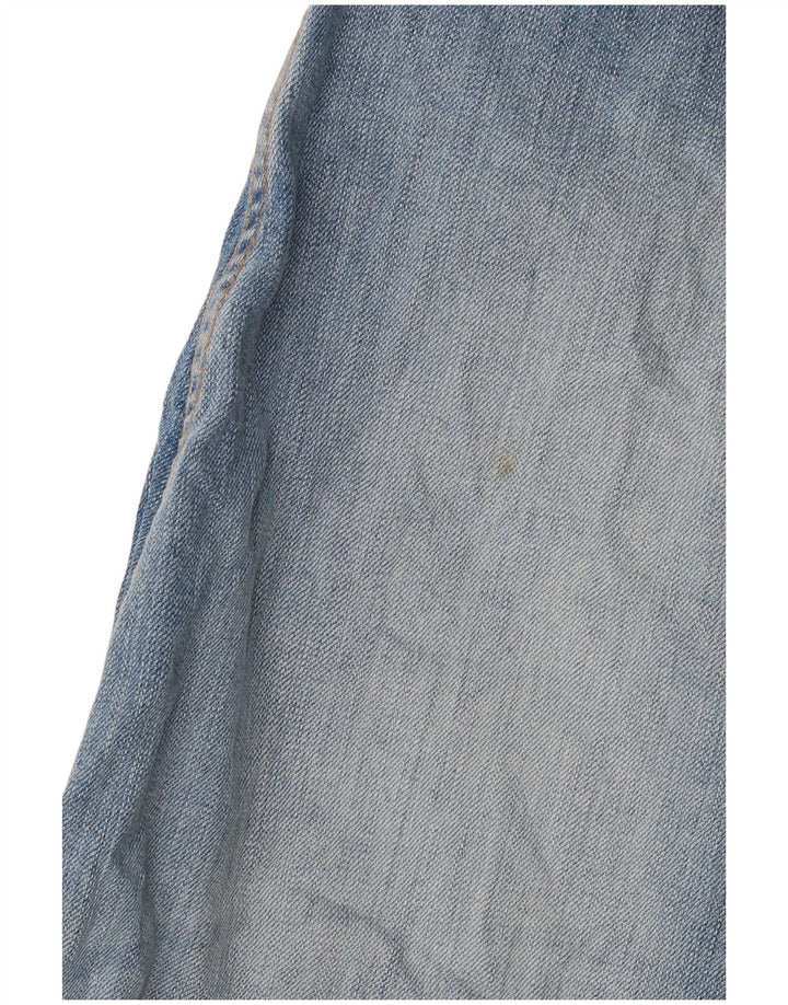 Męskie spodenki jeansowe Wrangler Colton W33 Średnioniebieskie, bawełniane