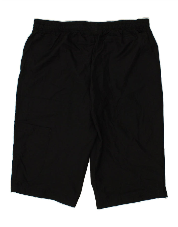 PUMA Mens Graphic Sport Shorts Medium Black Polyester Vintage Puma and Second-Hand Puma from Messina Hembry 