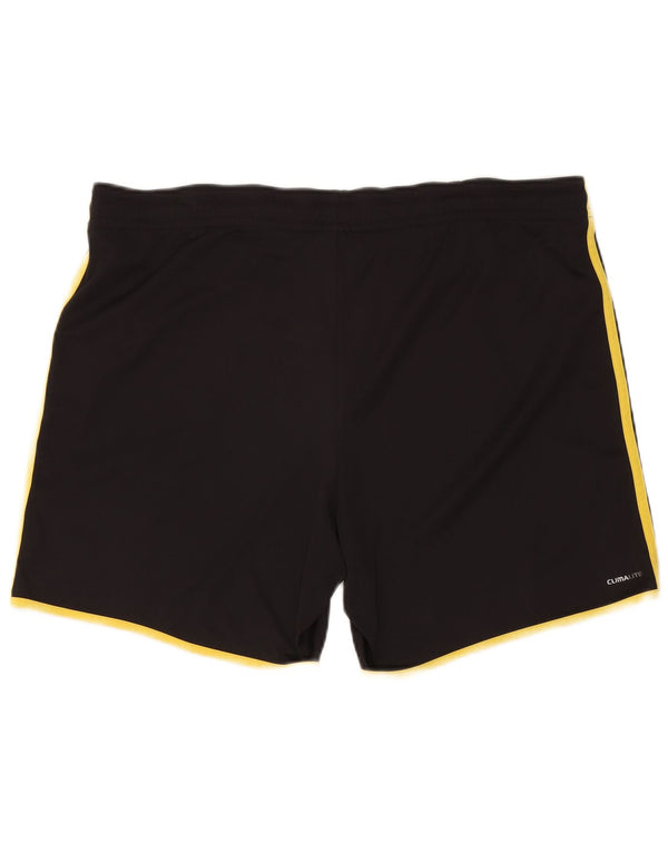 Męskie spodenki sportowe Adidas Climalite XL, czarne, poliestrowe