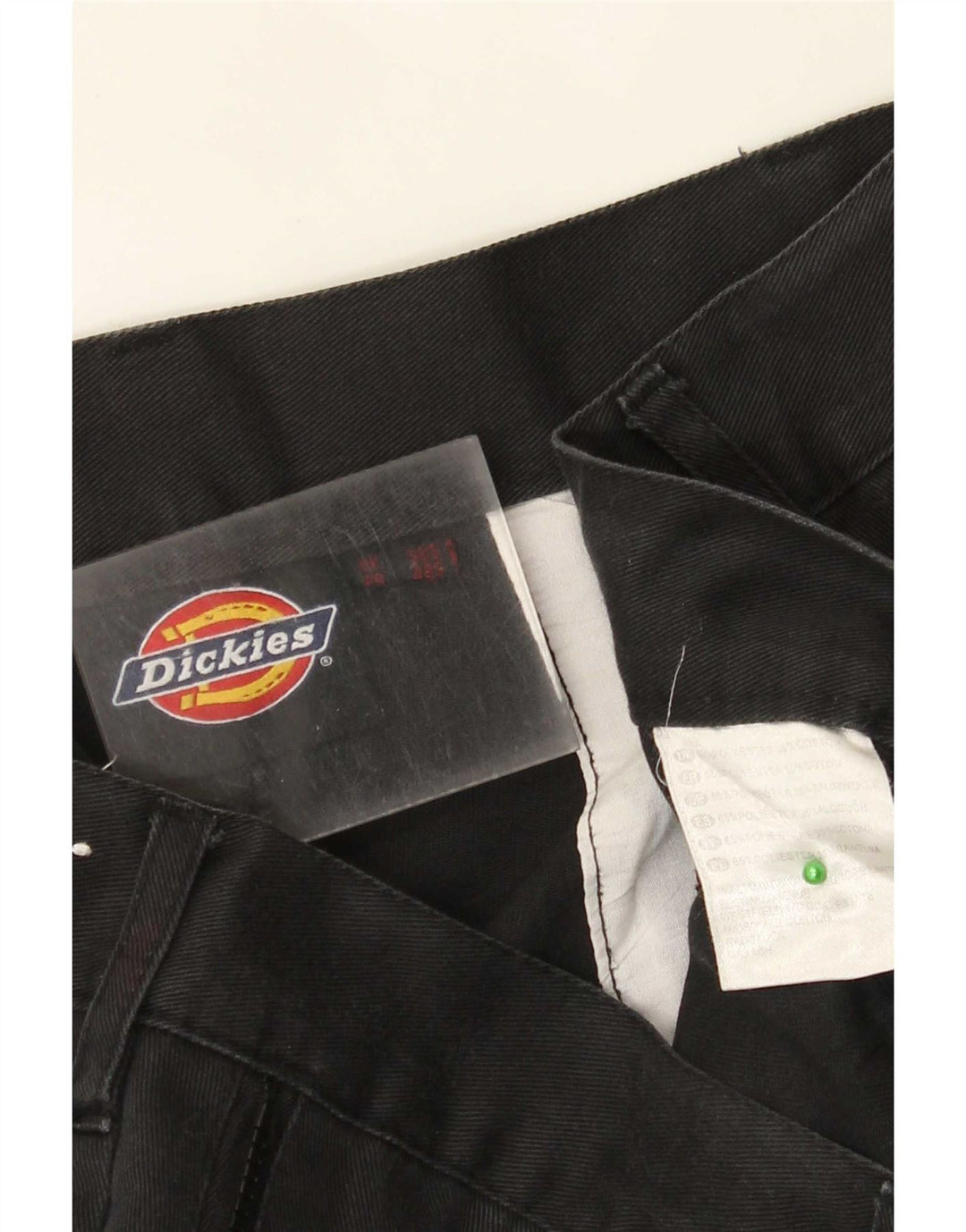 Męskie proste spodnie cargo Dickies W38 L29 Czarny poliester