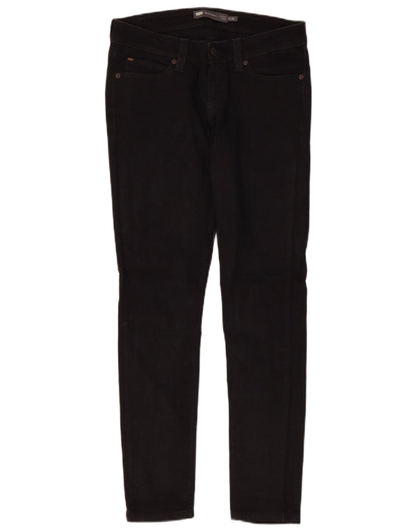Damskie jeansy skinny Levi's Demi Curve z niską talią US 9 Medium W29 L31 czarne