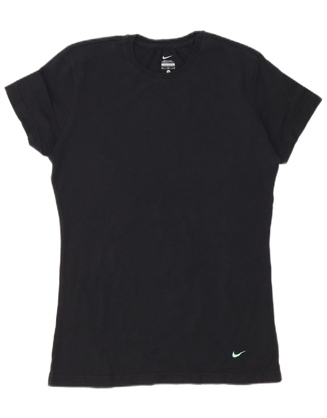 Damska koszulka Nike Top UK 12, średnia czarna bawełna