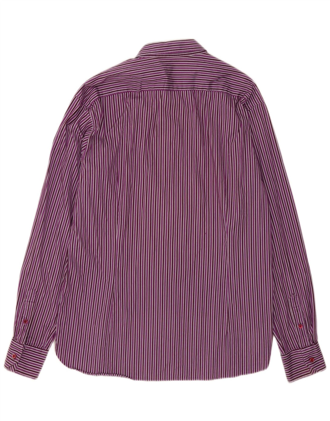 Koszula męska Ted Baker, rozmiar 5 XL, fioletowa, bawełniana w prążki