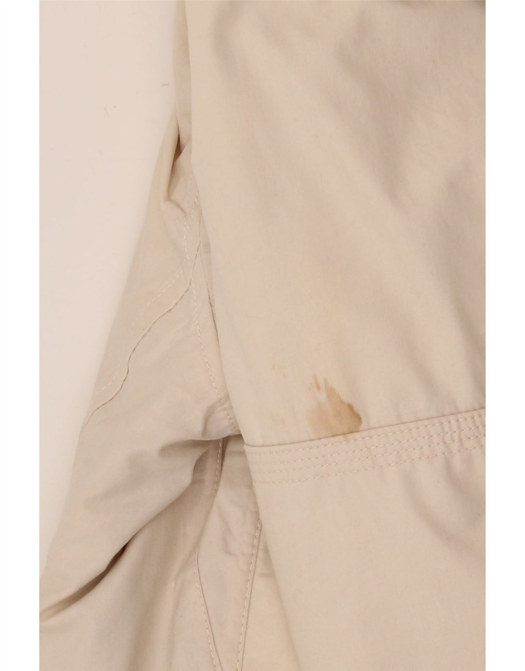 Męska kurtka bomber z kapturem Timberland UK 38, średnia beżowa bawełna