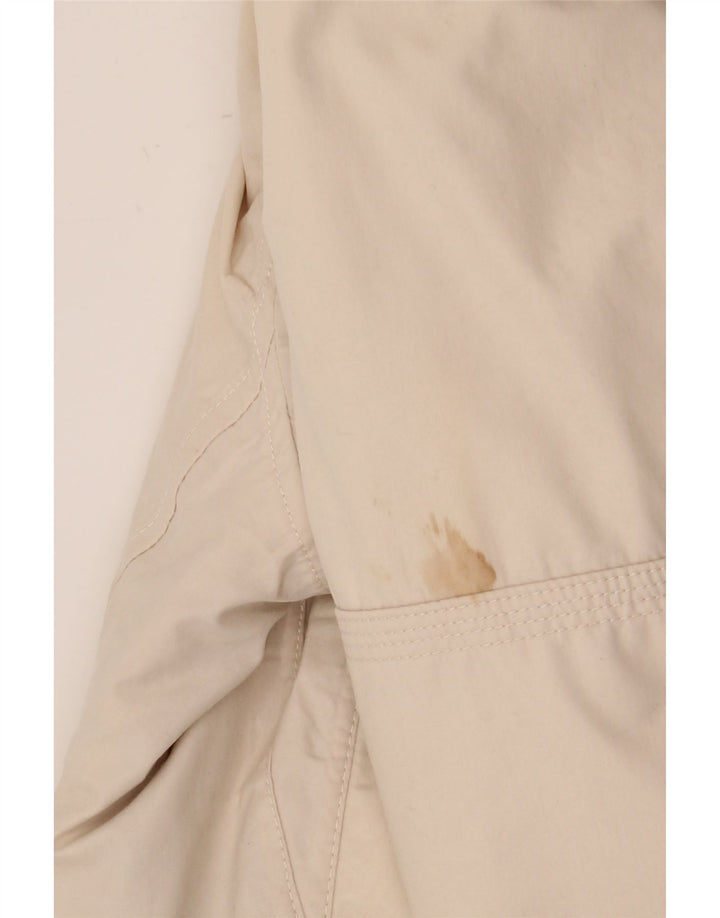 Męska kurtka bomber z kapturem Timberland UK 38, średnia beżowa bawełna